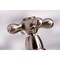 Kingston Brass KS3278AXBS Restoration 8" Bridge Kitchen Faucet W/Sprayer, Brushed Nkl KS3278AXBS - alternate 4